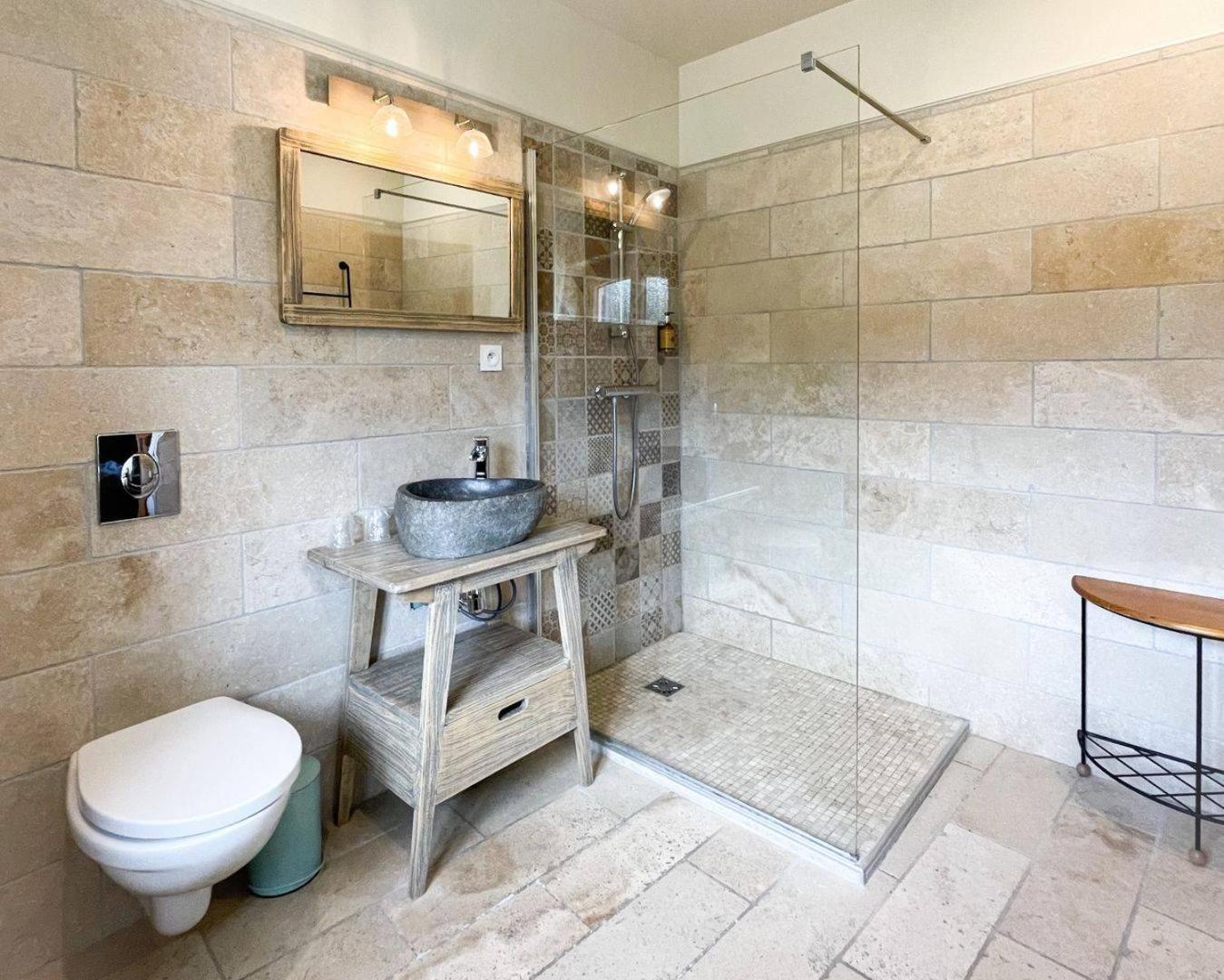 La Bastide Bleue Hotel Seguret Luaran gambar