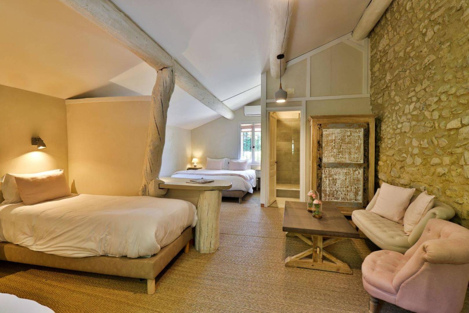 La Bastide Bleue Hotel Seguret Luaran gambar
