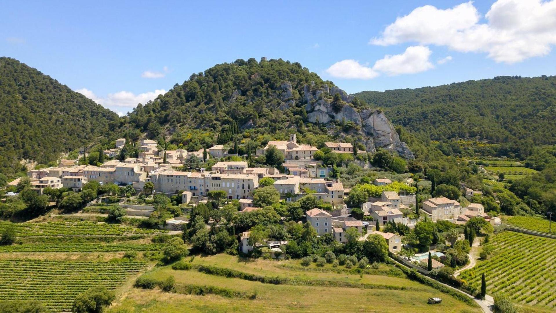 La Bastide Bleue Hotel Seguret Luaran gambar