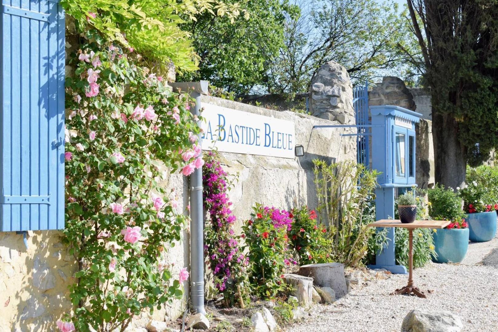 La Bastide Bleue Hotel Seguret Luaran gambar